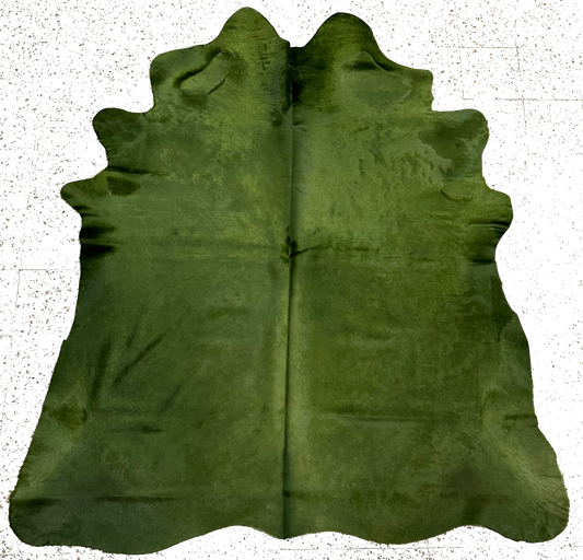 Dyed Cowhide - Green