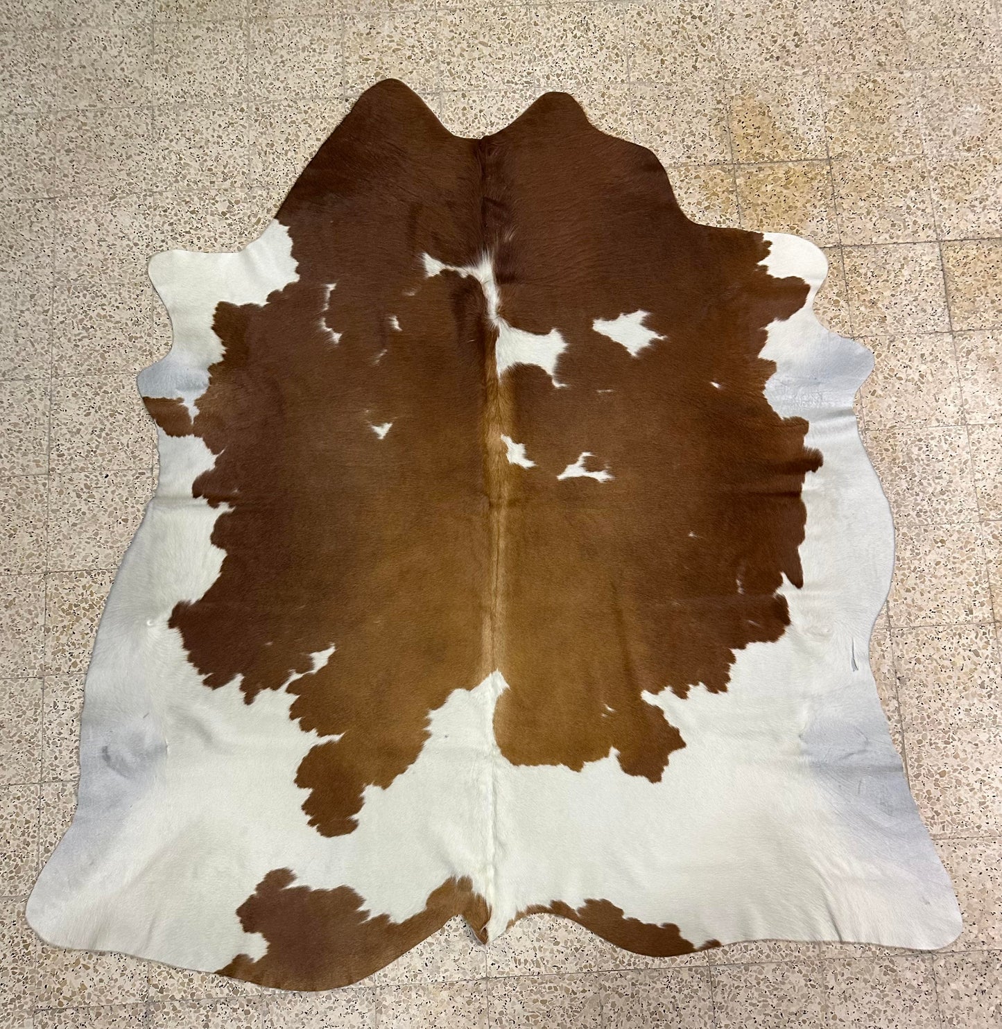 Natural Cowhide - Brown & White