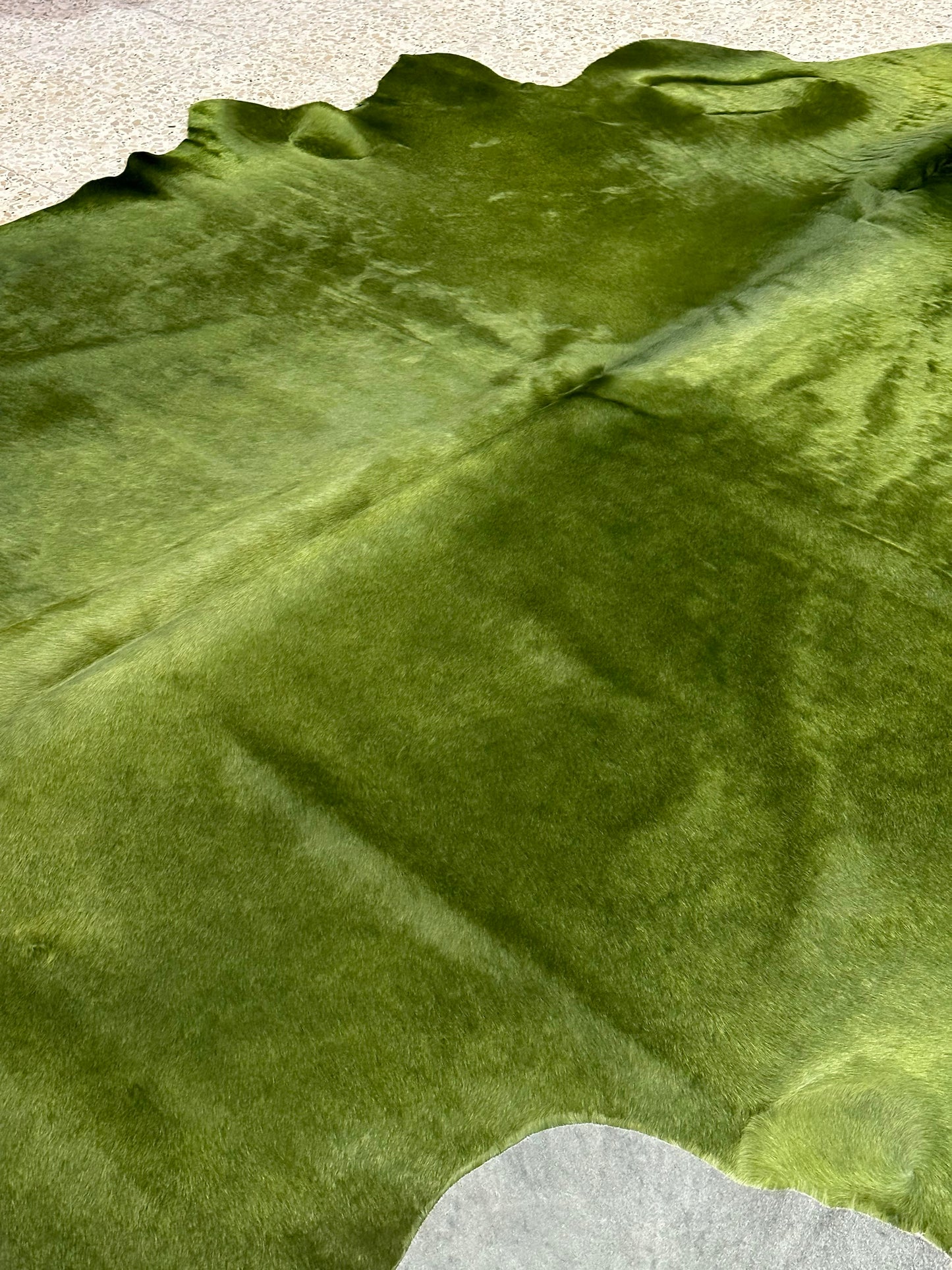 Dyed Cowhide - Green